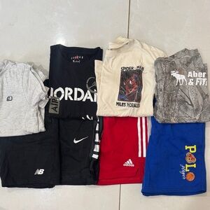 Bundle of boys clothing Nike , new balance , Abercrombie , Ralph Lauren